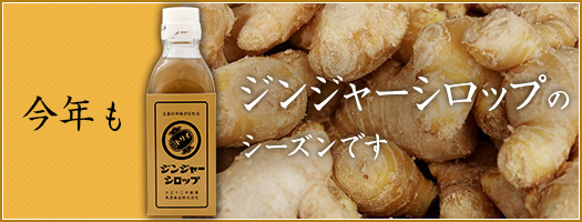 ジンジャーシロップ