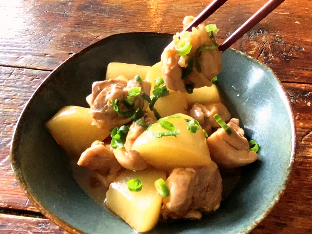 大根と鶏肉の煮物